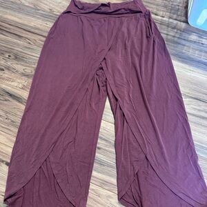 Athleta Dusty Rose Wrap Pants